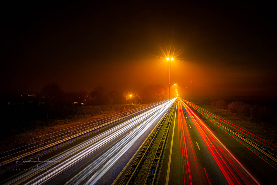 Nando snelweg nacht - f/11, 30s, 100 ISO @ 17mm Nando snelweg nacht - f/11, 30s, 100 ISO @ 17mm