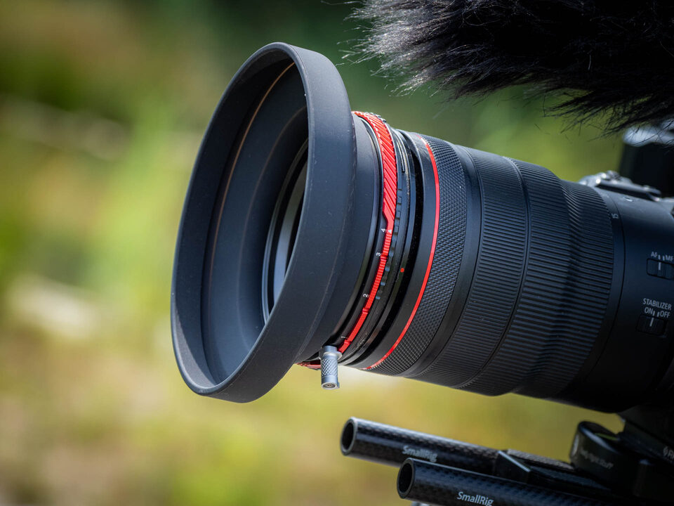 Het nieuwste CPL-VND filter van Haida, de X in 1. Er kan maximaal 4 stops variabele sterkte bereikt worden. Met een los 2 stops ND filter is dit dan uit te breiden.