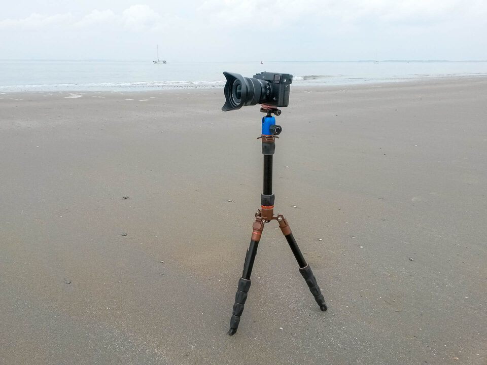 Gebruik het juiste statief voor je apparatuur en gebruik het correct.
